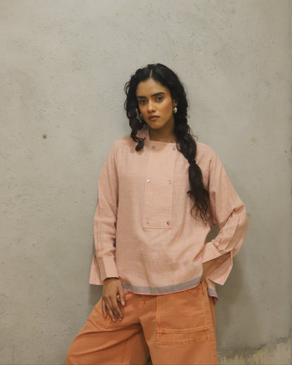 Rich cotton woven top