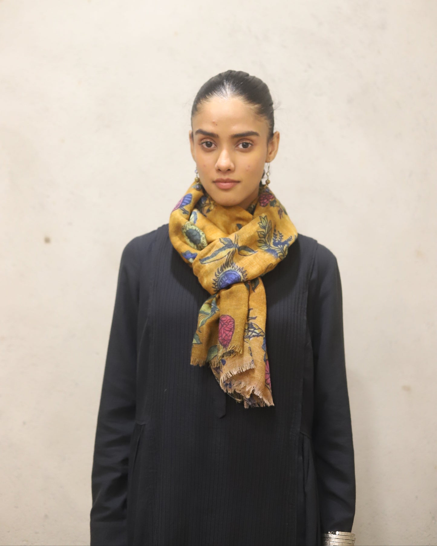 Pure Merino Wool Printed Stole