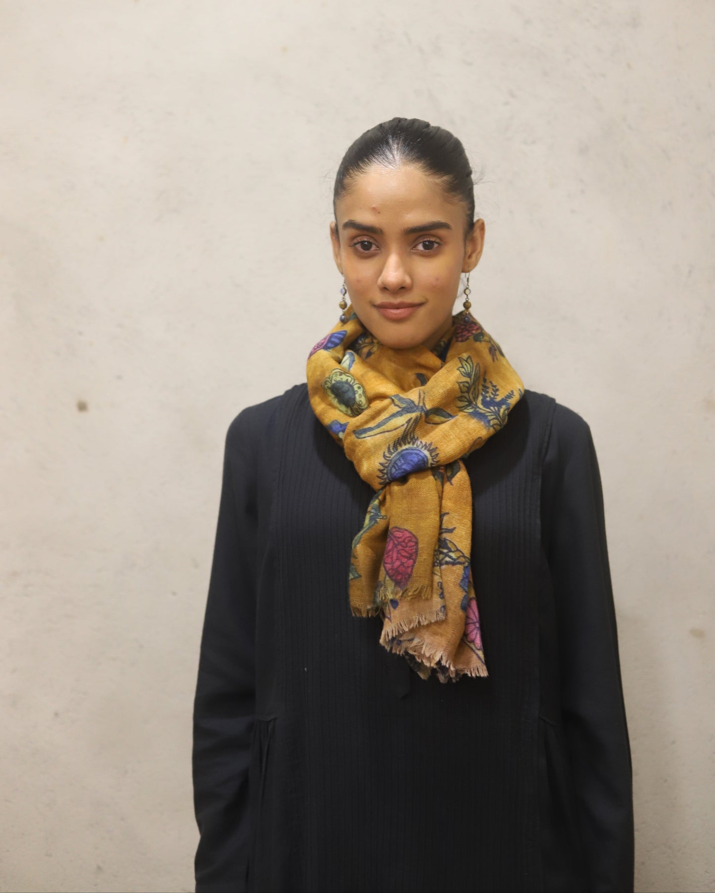 Pure Merino Wool Printed Stole