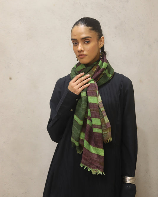 Pure Merino Wool Printed Stole