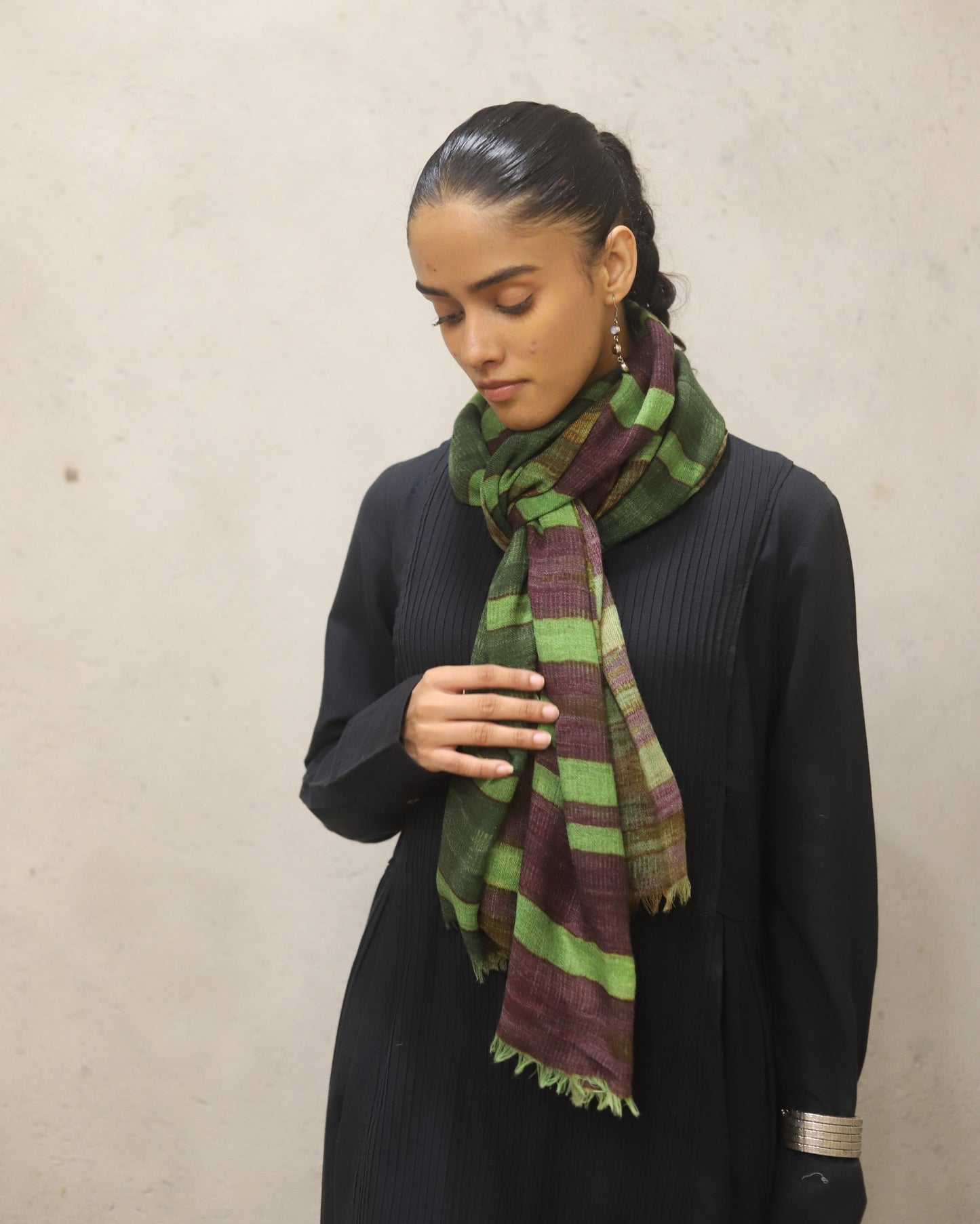 Pure Merino Wool Printed Stole