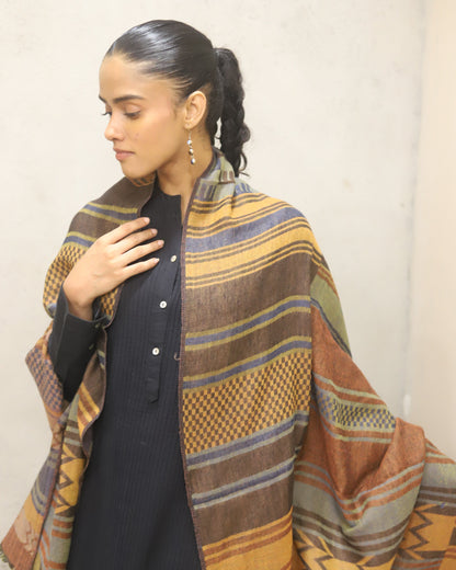Pure merino wool jacquard