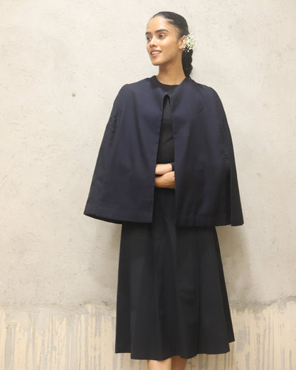 Pure wool Merino with bird woven in zari jacket
